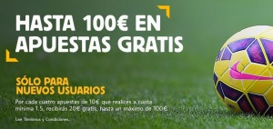 betfair bono 100 euros apuesta gratis bienvenida