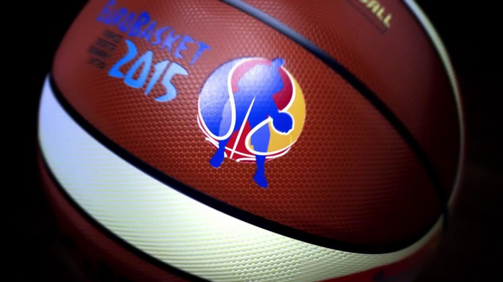 Balón del EuroBasket 2015 con su logo