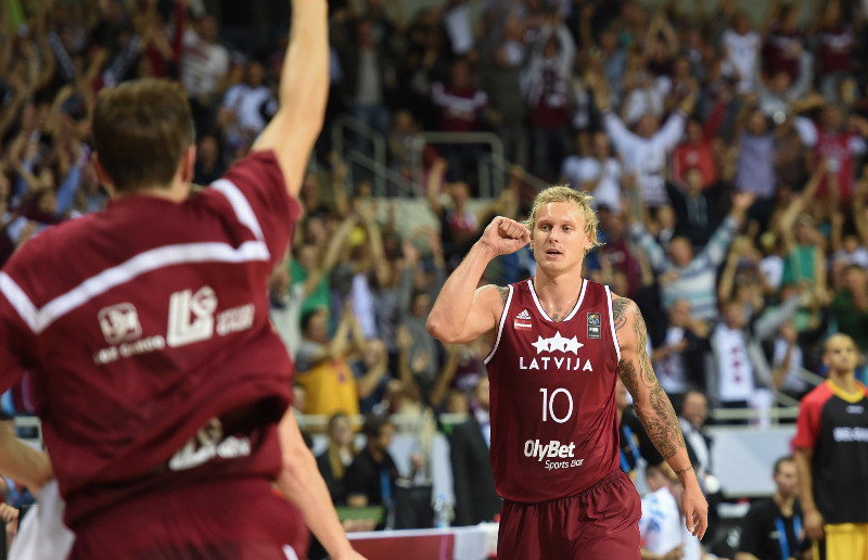 Janis Timma, jugador letón de baloncesto