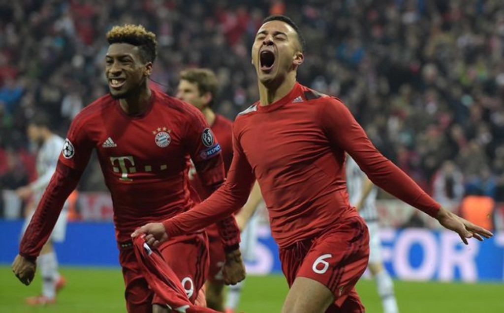 Thiago le dio la clasificacion al Bayern