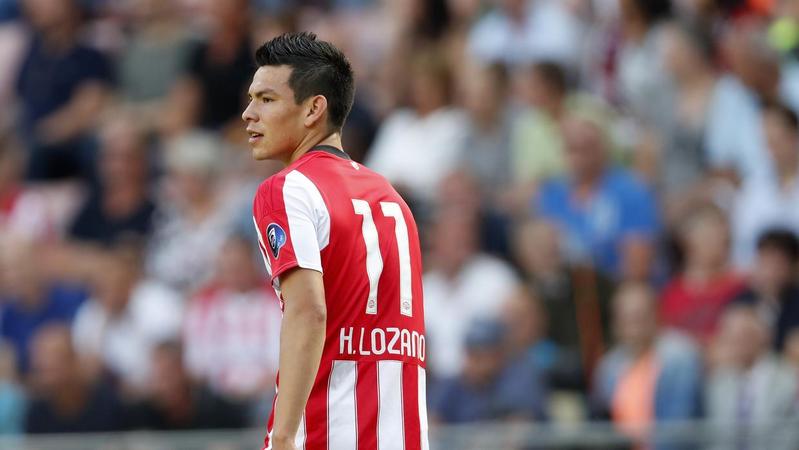 Hirving Lozano jugador del PSV