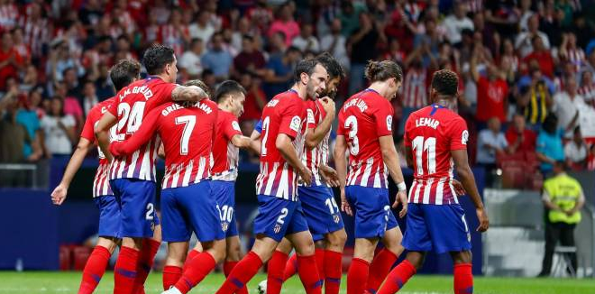 El Atletico de Madrid busca la primera plaza del grupo en la ultima jornada de la fase de grupos de la Champions League