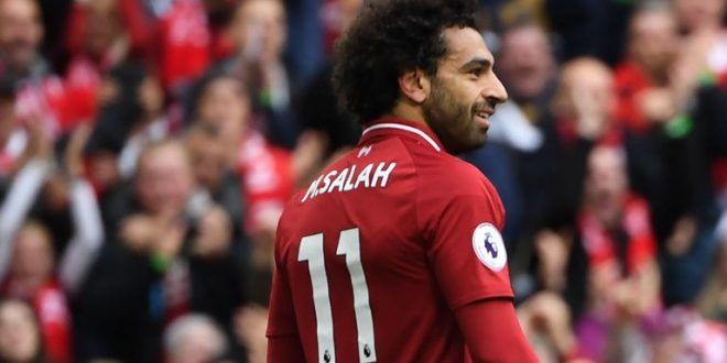 Mohamed Salah jugador del Liverpool