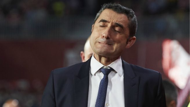 Ernesto Valverde entrenador del Barcelona