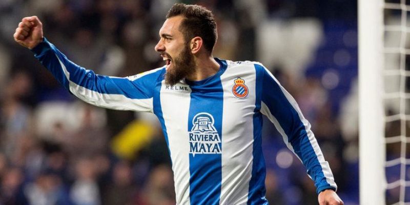 Borja Iglesias maximo goleador del Espanyol
