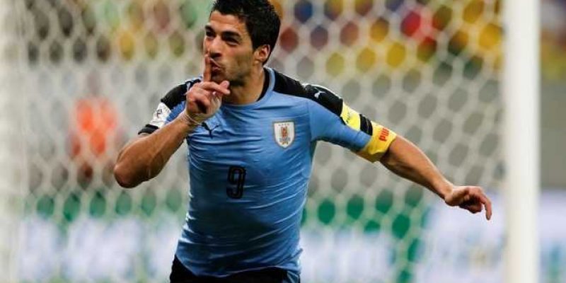 Luis Suarez junto con Cavani son las máximas amenazas de Uruguay