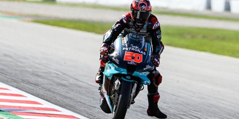 Quartararo rodando en Le Mans MotoGP (GP de Le Mans): Ganador final
