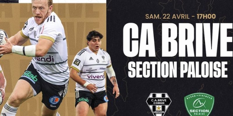 CA Brive Francia Top14: Brive vs Pau