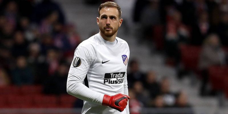 jan oblak portero del atlético de madrid frente al sporting portugal jan oblak portero del atlético de madrid frente al sporting portugal