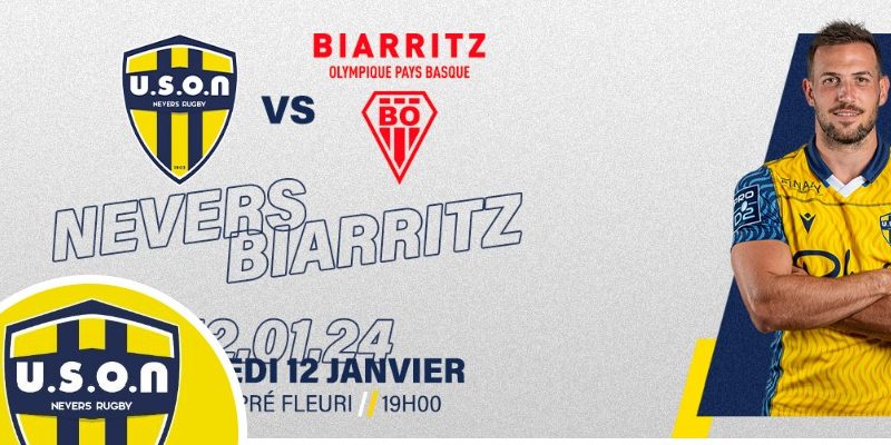 Francia ProD2. USO Nevers vs Biarritz