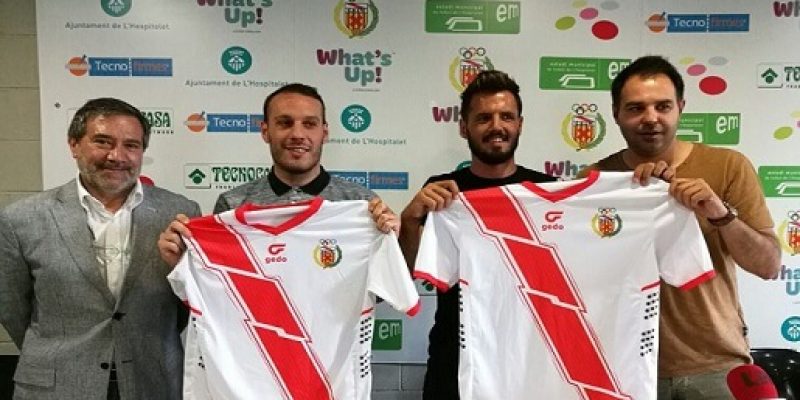 Velillas y Óscar Sierra son 2 de las caras nuevas del Hospi esta temporada (Foto: futbolcatalunya.com)